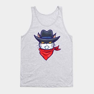 Western cat Tank Top